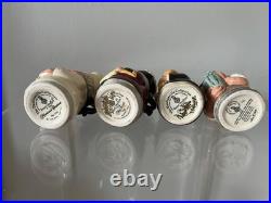 12 Royal Douton Doultonville Small Toby Jugs Various Characters