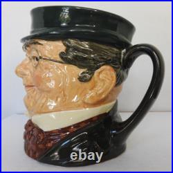 1929 Royal Doulton Character LARGE Toby Jug Mug Mr. Pickwick CHARLES DICKENS