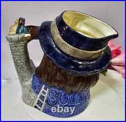 1961 Royal Doulton Large Character Jug Gulliver D6560 Made in England Ceramic-B8