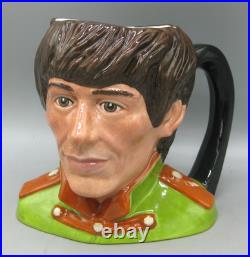 1984 Royal Doulton Beatles George Harrison Toby Mug Character Jug Figurine D6727