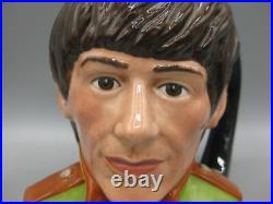 1984 Royal Doulton Beatles George Harrison Toby Mug Character Jug Figurine D6727