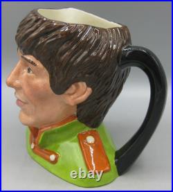 1984 Royal Doulton Beatles George Harrison Toby Mug Character Jug Figurine D6727