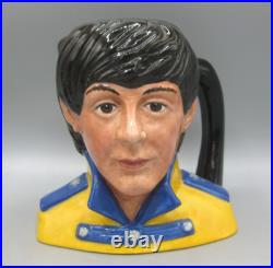 1984 Royal Doulton Beatles Paul McCartney Toby Mug Character Jug Figurine D6724