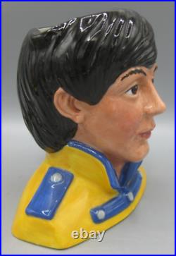 1984 Royal Doulton Beatles Paul McCartney Toby Mug Character Jug Figurine D6724