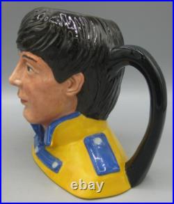 1984 Royal Doulton Beatles Paul McCartney Toby Mug Character Jug Figurine D6724
