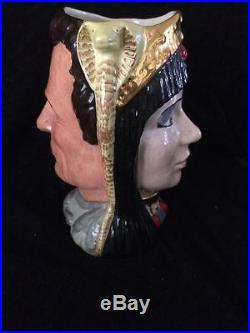 1984 Royal Doulton Character Jug Antony & Cleopatra Mug D6728 Limited Ed
