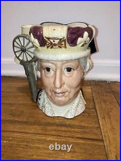 1985 Limited Royal Doulton Jug Mug Character D 6749 George Washington George III