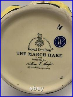 1988 Royal Doulton Character Handmade Jug The March Hare D6776