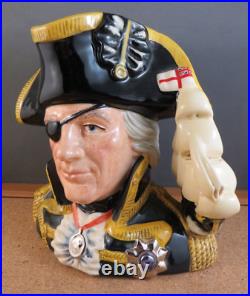 1992 Royal Doulton Vice Admiral Lord Nelson Character Jug of the Year Figurine