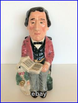 1996 Royal Doulton D7078 Lewis Carroll Toby Jug Limited Edition 565/1500