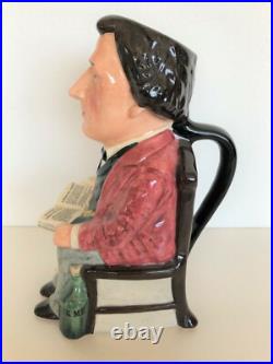 1996 Royal Doulton D7078 Lewis Carroll Toby Jug Limited Edition 565/1500