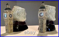 2 Royal Doulton John Doulton character jugs D6656 200 and RARE 800 edition