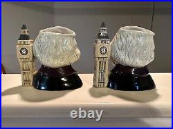 2 Royal Doulton John Doulton character jugs D6656 200 and RARE 800 edition