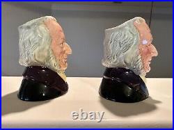 2 Royal Doulton John Doulton character jugs D6656 200 and RARE 800 edition