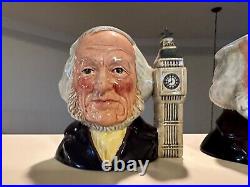 2 Royal Doulton John Doulton character jugs D6656 200 and RARE 800 edition