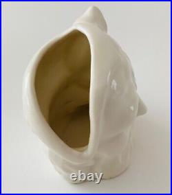 2 Royal Doulton Mini Undecorated Character Jugs Merlin and Falstaff 3 and 2.5