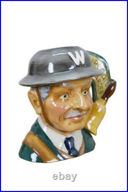 2004 Royal Doulton Character Jug Air Raid Precaution Warden Ltd Ed COA D7209 6