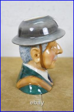 2004 Royal Doulton Character Jug Air Raid Precaution Warden Ltd Ed COA D7209 6
