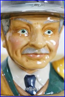 2004 Royal Doulton Character Jug Air Raid Precaution Warden Ltd Ed COA D7209 6