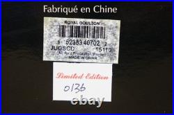 2004 Royal Doulton Character Jug Air Raid Precaution Warden Ltd Ed COA D7209 6