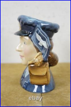 2005 Royal Doulton Character Jug Women's Auxiliary Air Force Ltd Ed COA Box 7212