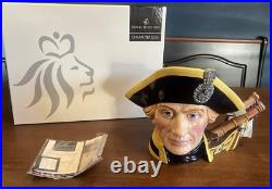 2005 Royal Doulton Lord Horatio Nelson Character Jug of the Year with papers Toby