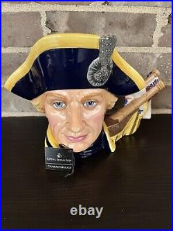 2005 Royal Doulton Lord Horatio Nelson Character Jug of the Year with papers Toby