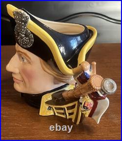 2005 Royal Doulton Lord Horatio Nelson Character Jug of the Year with papers Toby