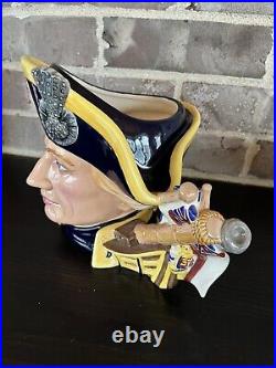 2005 Royal Doulton Lord Horatio Nelson Character Jug of the Year with papers Toby