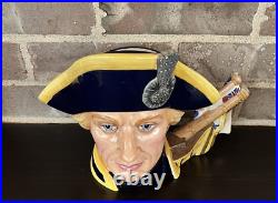 2005 Royal Doulton Lord Horatio Nelson Character Jug of the Year with papers Toby