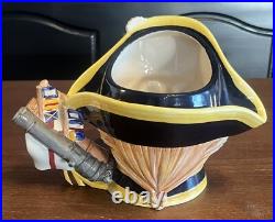 2005 Royal Doulton Lord Horatio Nelson Character Jug of the Year with papers Toby