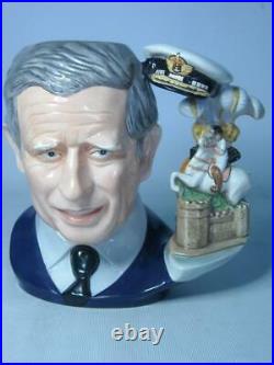 2008 Royal Doulton PRINCE CHARLES Character Jug of the Year D7283 COA + Label