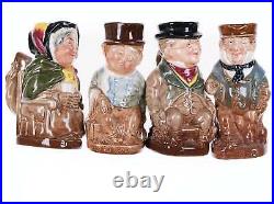 4 1950's Charles Dickens Royal Doulton Character jugs 4.5