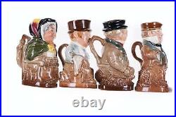 4 1950's Charles Dickens Royal Doulton Character jugs 4.5