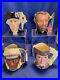 4-Royal Doulton Character Jug Large Size The Antagonists Collection Complete