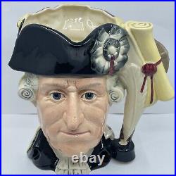 4-Royal Doulton Character Jug Large Size The Antagonists Collection Complete