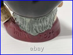 6 Vintage England Royal Doulton Character Toby Jugs/Mugs Auld Mac Town Crier