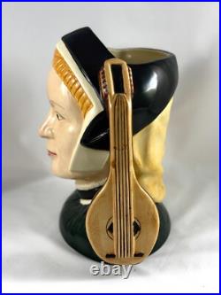7 pc Royal Doulton Toby Jug Set- Henry Vlll & his 6 wives Large- (1975-1980)