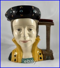 7 pc Royal Doulton Toby Jug Set- Henry Vlll & his 6 wives Large- (1975-1980)