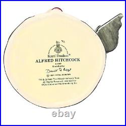 ALFRED HITCHCOCK Royal Doulton RARE PINK CURTAIN Large D6987 Character Jug Films
