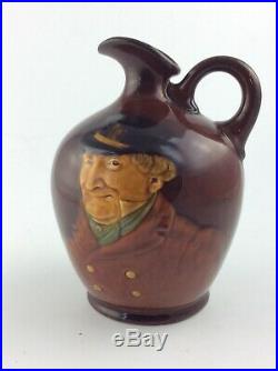 Antique Royal Doulton Character Kingsware Dewars whiskey jug