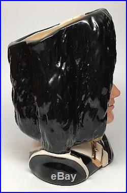 Black Uniform-Large Royal Doulton The Piper Character Jug D6918 Toby Mug