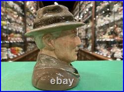 Boy Scouts Founder Lord Bayden-Powell Character Jug Small D7144 No. 872/2500
