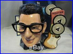 Buddy Holly Peggy Sue Character Jug Limited Edition & Certificate Royal Doulton