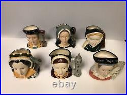 Catherine Parr Royal Doulton Miniature Character Jugs Henry 8 V111 6 Wifes