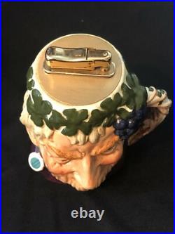 Character Jug Bacchus Table Lighter (Small) Royal Doulton D6505
