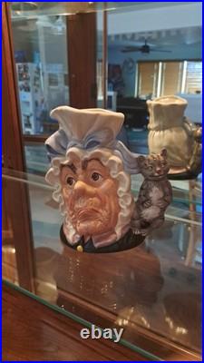 Character Toby Jug Royal Doulton The Cook And The Chesire Car Made In England