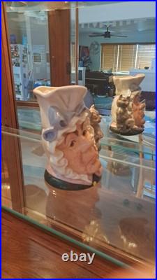 Character Toby Jug Royal Doulton The Cook And The Chesire Car Made In England