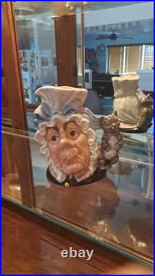 Character Toby Jug Royal Doulton The Cook And The Chesire Car Made In England