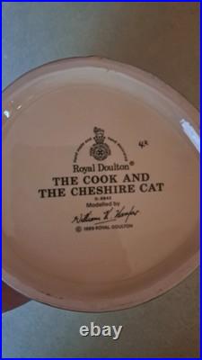 Character Toby Jug Royal Doulton The Cook And The Chesire Car Made In England